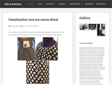 Tablet Screenshot of elkeundmatthias.de